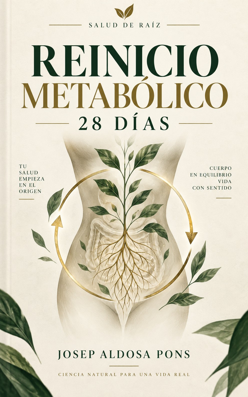 Portada del libro Reinicio Metabólico — 28 días, de Josep Aldosa Pons