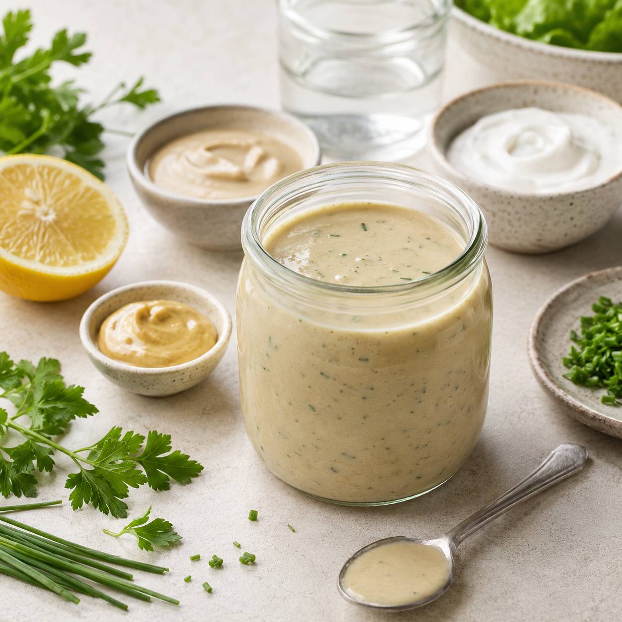 Aliño vegetal sin aceite